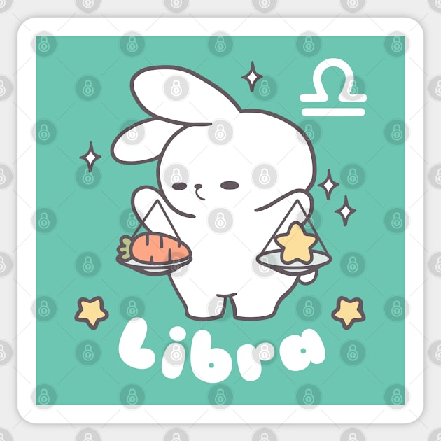 Libra Loppi Tokki Bunny Zodiac Series Sticker by LoppiTokki